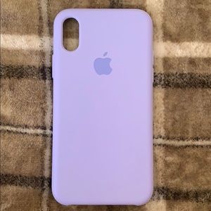 SUPER CUTE APPLE IPHONE X/XS CASE. LAVENDER!!!